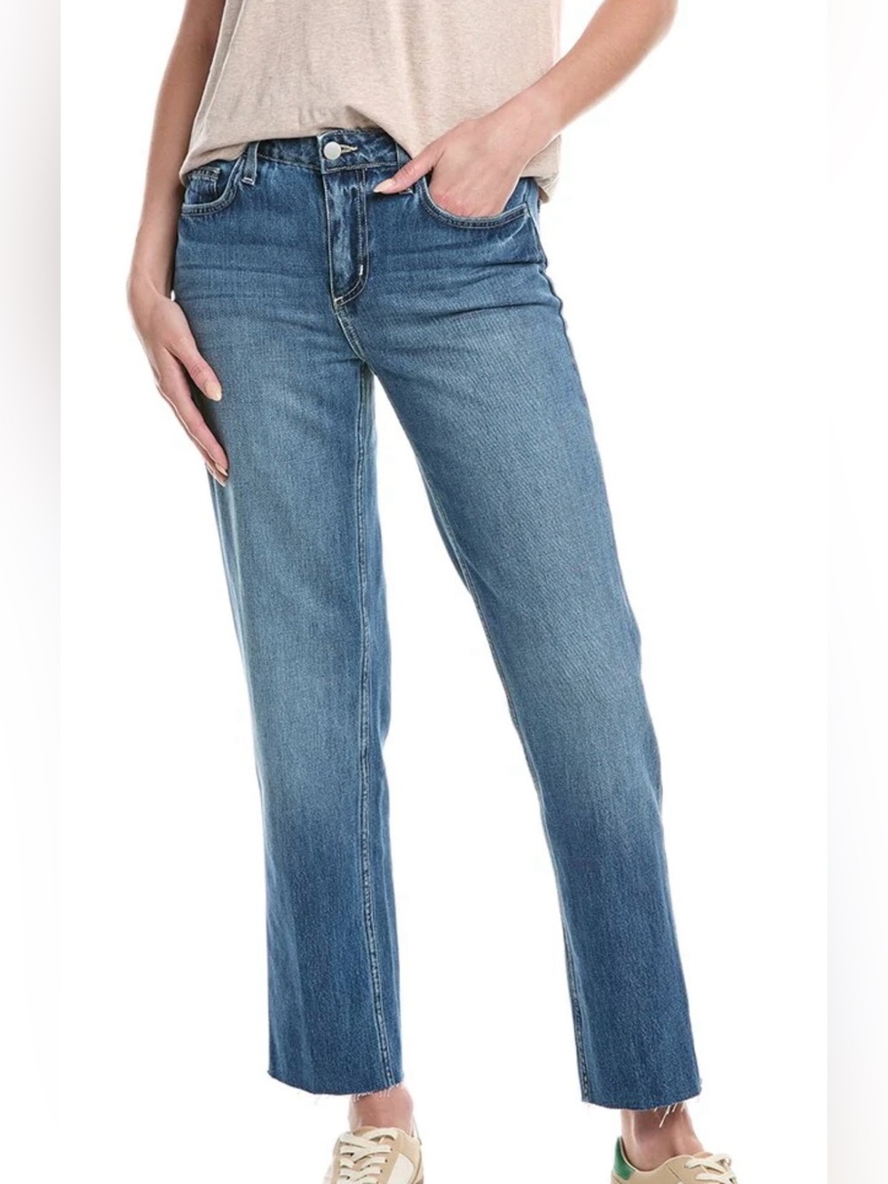 L’AGENCE Milana Low Rise Straight Crop Jean | Size 26